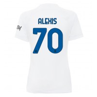 Ženski Nogometni dresi Inter Milan Alexis Sanchez #70 Gostujoči 2023-24 Kratek Rokav